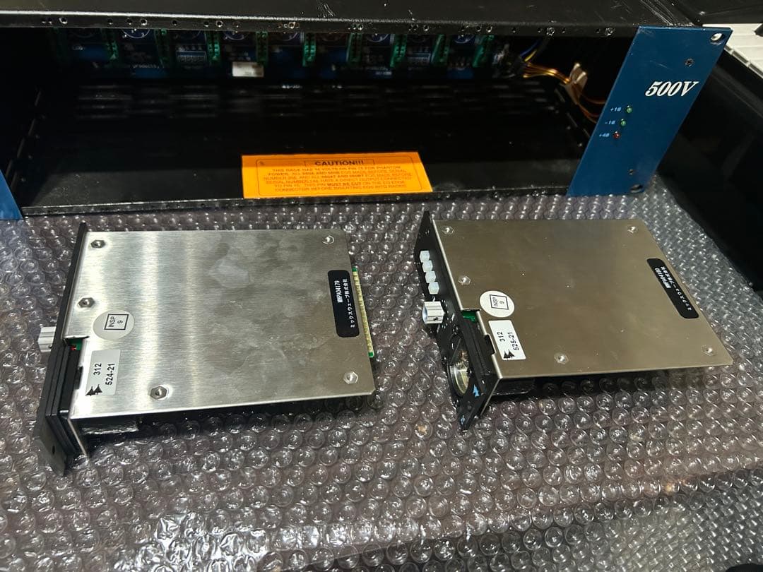 新品同様 API 312 マイクプリ 2台 連番マッチドペア！美品