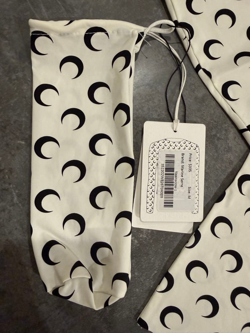 ナ　MARINE SERREマリーンセルmoonプリント長袖トップス収納袋