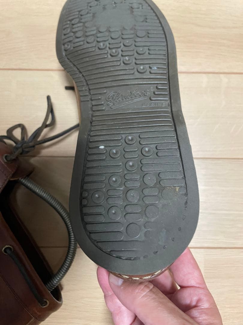 Paraboot BARTHブラウン デッキシューズ 箱付きサイズ8