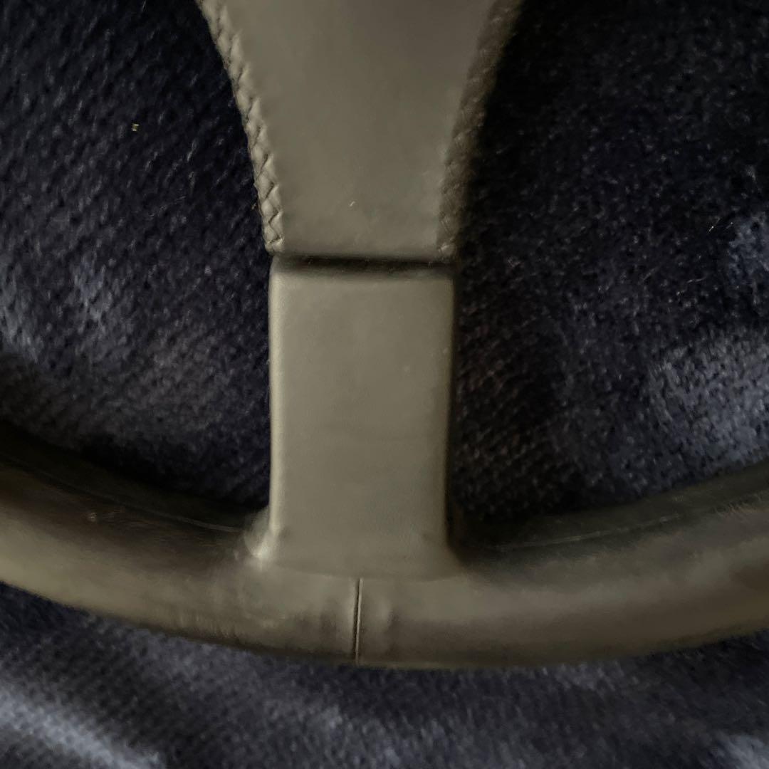 ELEGANZA ステアリング 3本スポーク ブラック　イタリア製