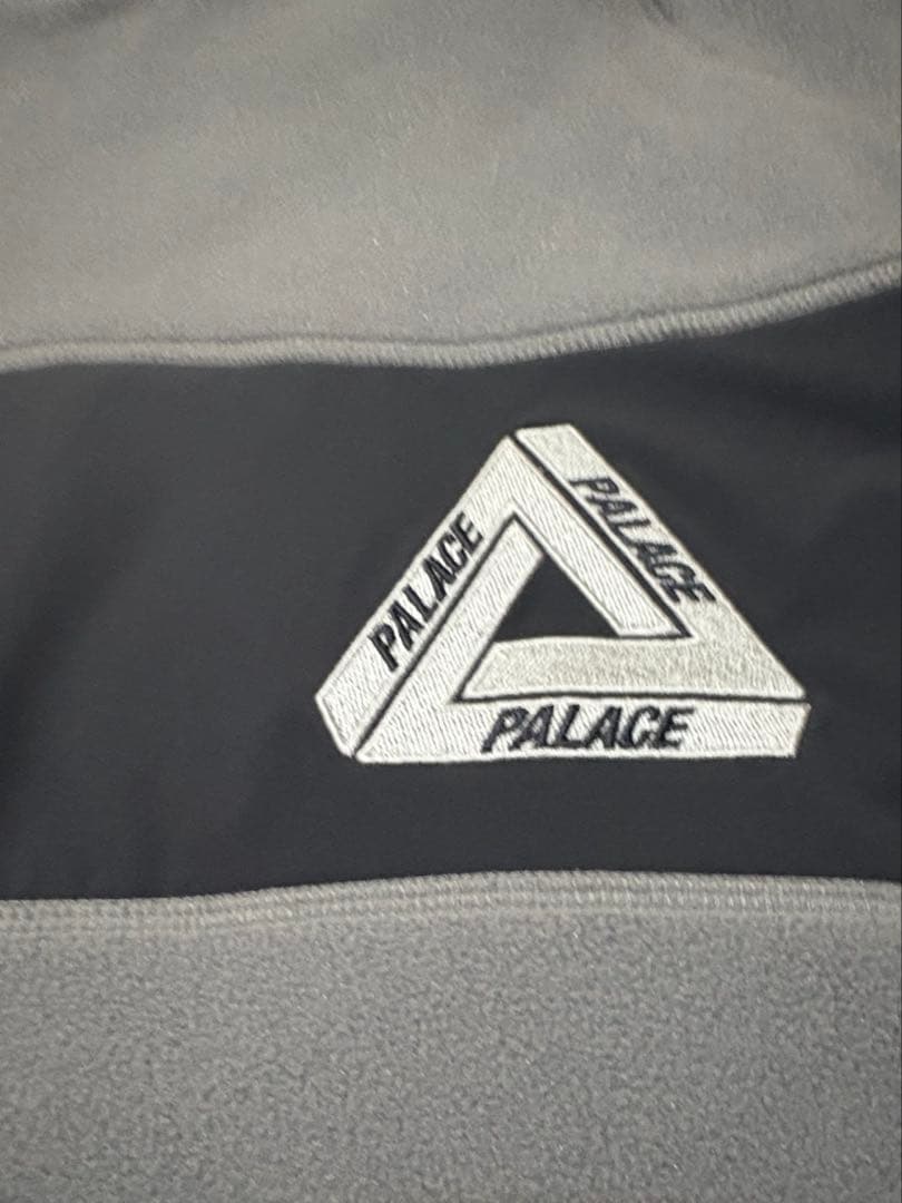 【即完モデル】PALACE Polartec 200 Crew \"Grey”