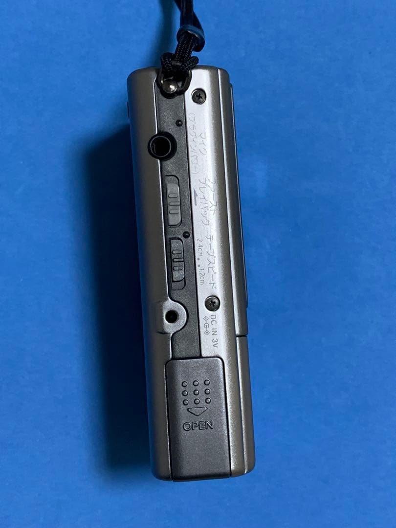 SONY M-98 ポータブルマイクロカセットレコーダー 動作美品