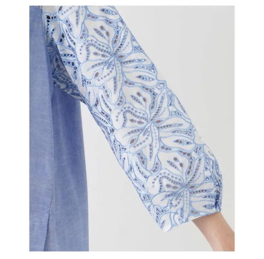 レリアン　レースチュニック　13＋サイズ