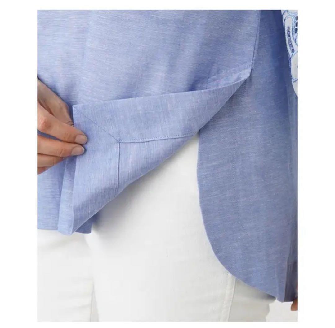 レリアン　レースチュニック　13＋サイズ