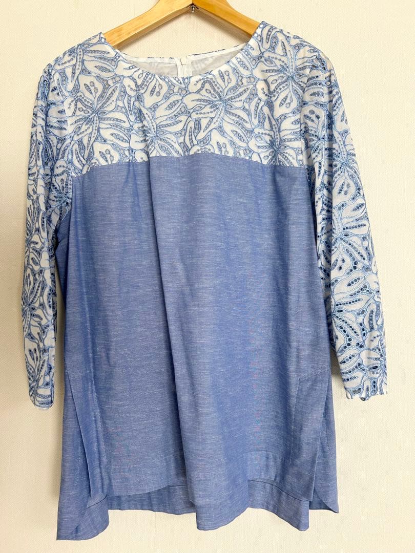 レリアン　レースチュニック　13＋サイズ