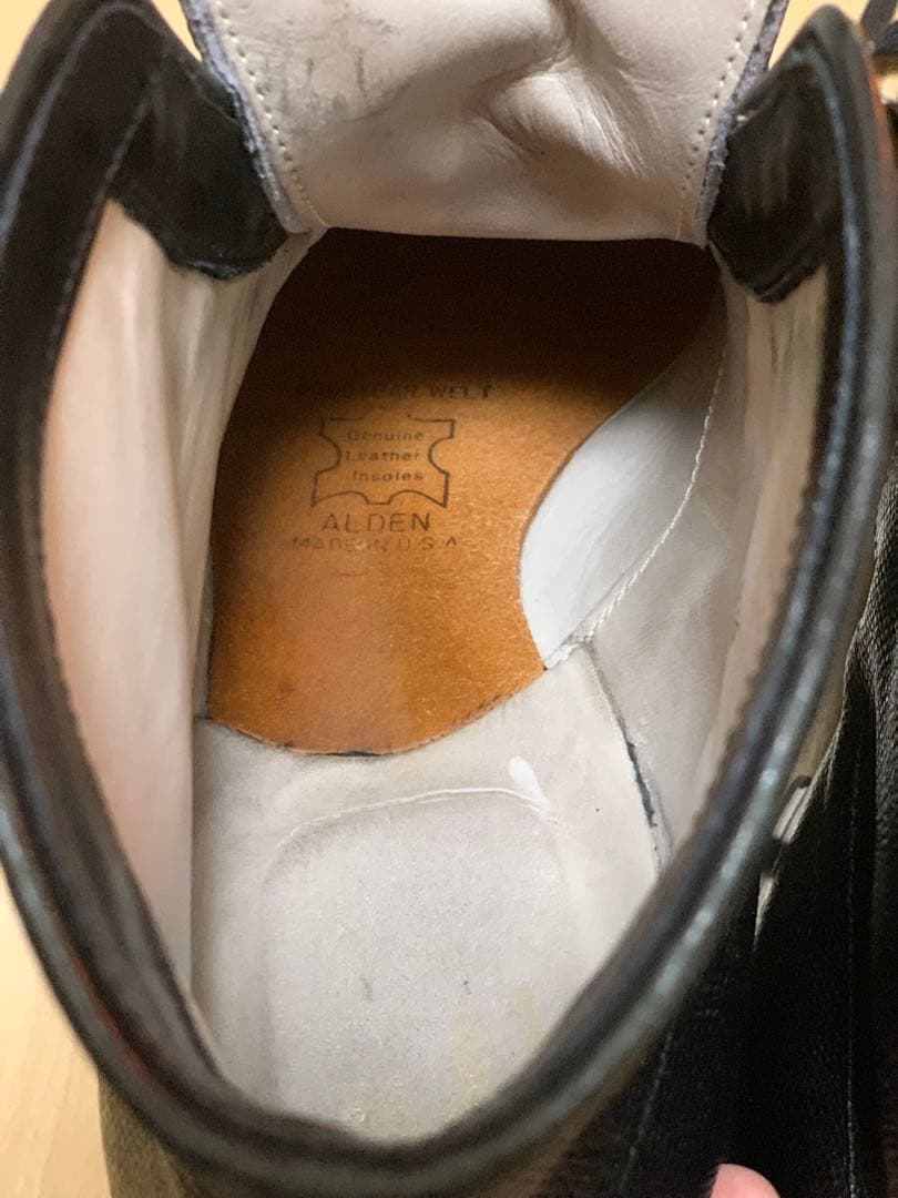 美品‼️ anatomica別注Alden Cap Toe Boot