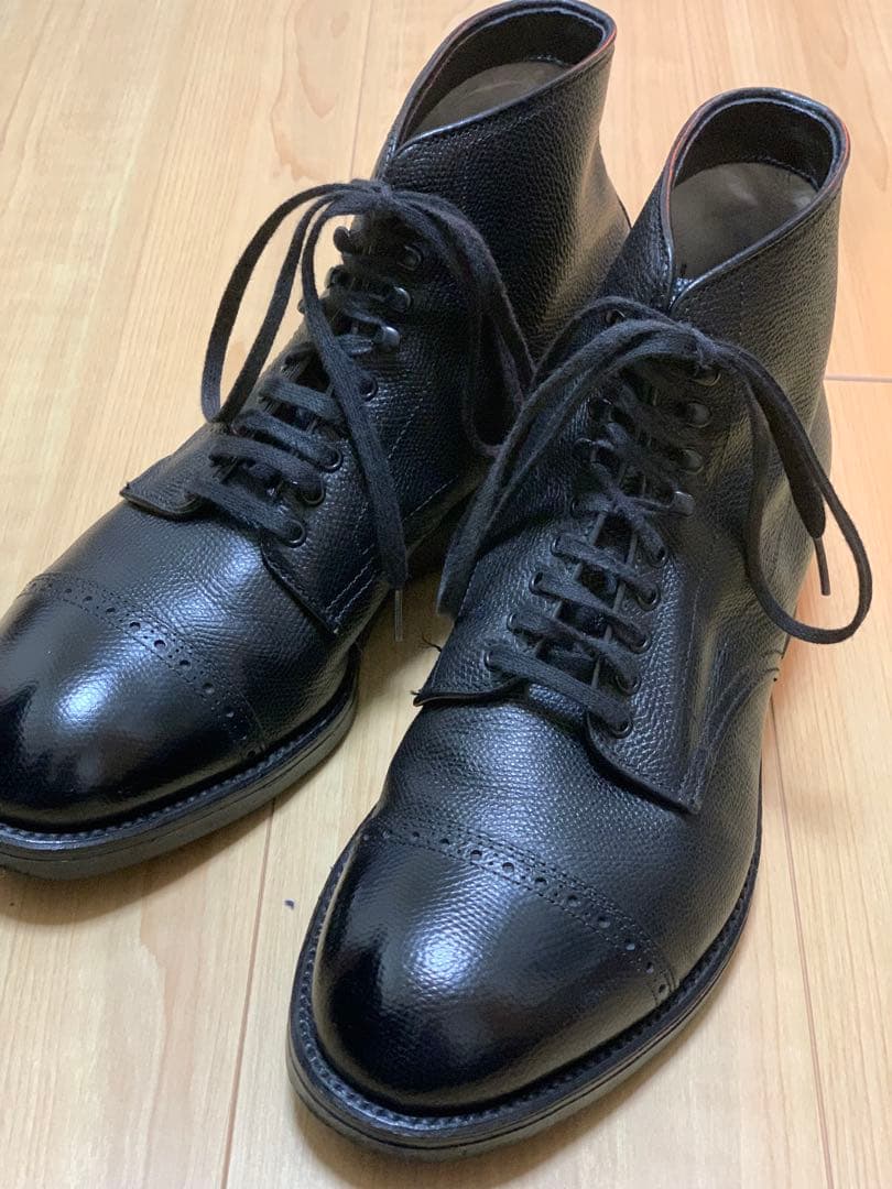 美品‼️ anatomica別注Alden Cap Toe Boot