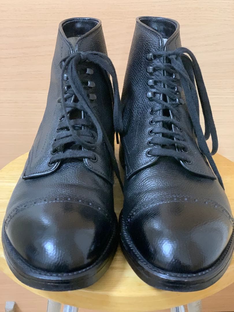 美品‼️ anatomica別注Alden Cap Toe Boot