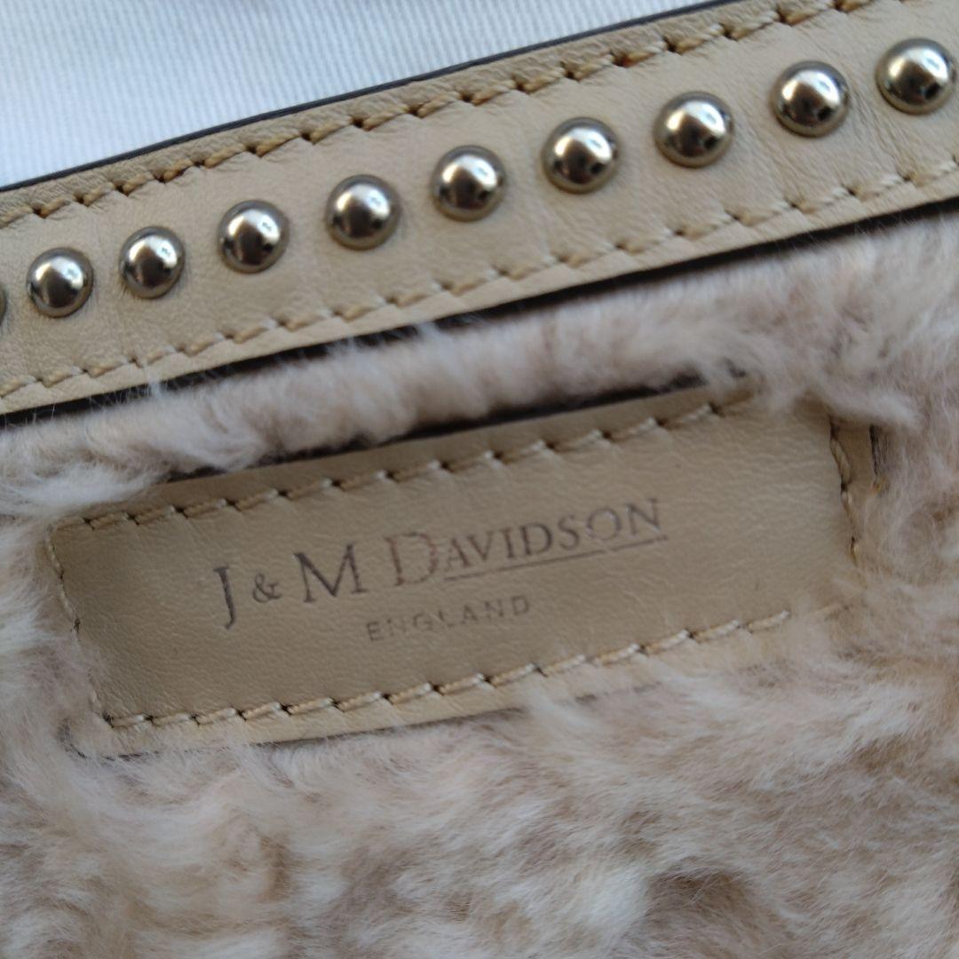 【1/25セール☆】J&M DAVIDSON エリス ファー スタッズ バッグ