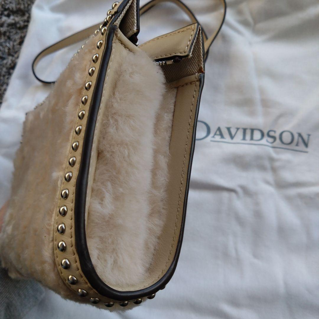 【1/25セール☆】J&M DAVIDSON エリス ファー スタッズ バッグ