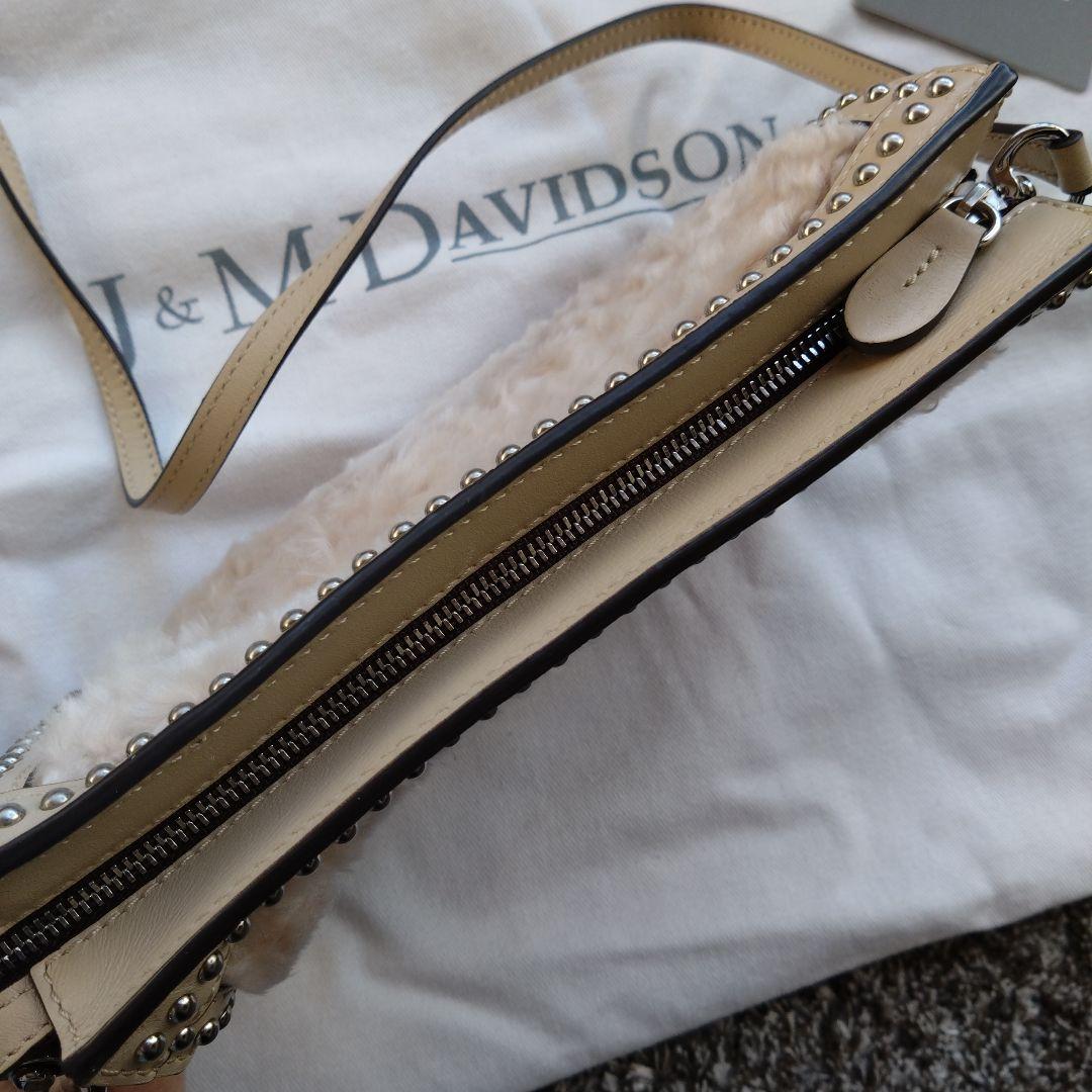 【1/25セール☆】J&M DAVIDSON エリス ファー スタッズ バッグ