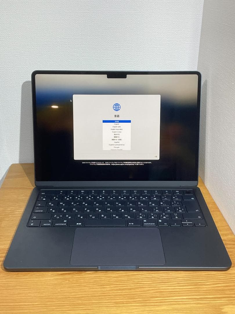 MacBook Air M3 13インチ 2024年 バッテリ容量100％
