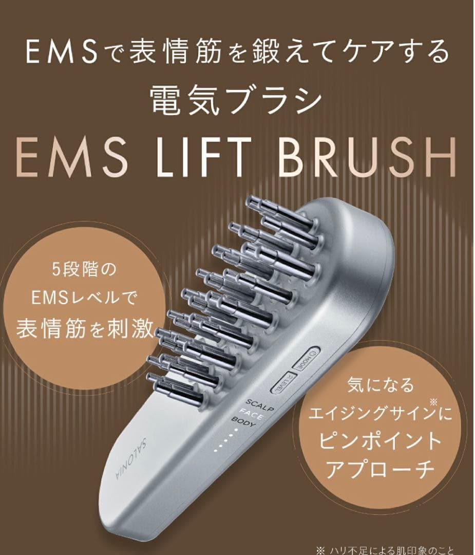 SALONIA 美顔器 SC-002 シルバー 美品