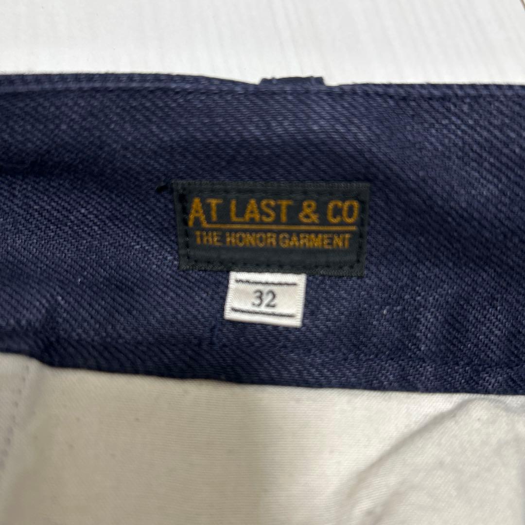 アットラスト　atlapst&co ネイビー ショートパンツ 32