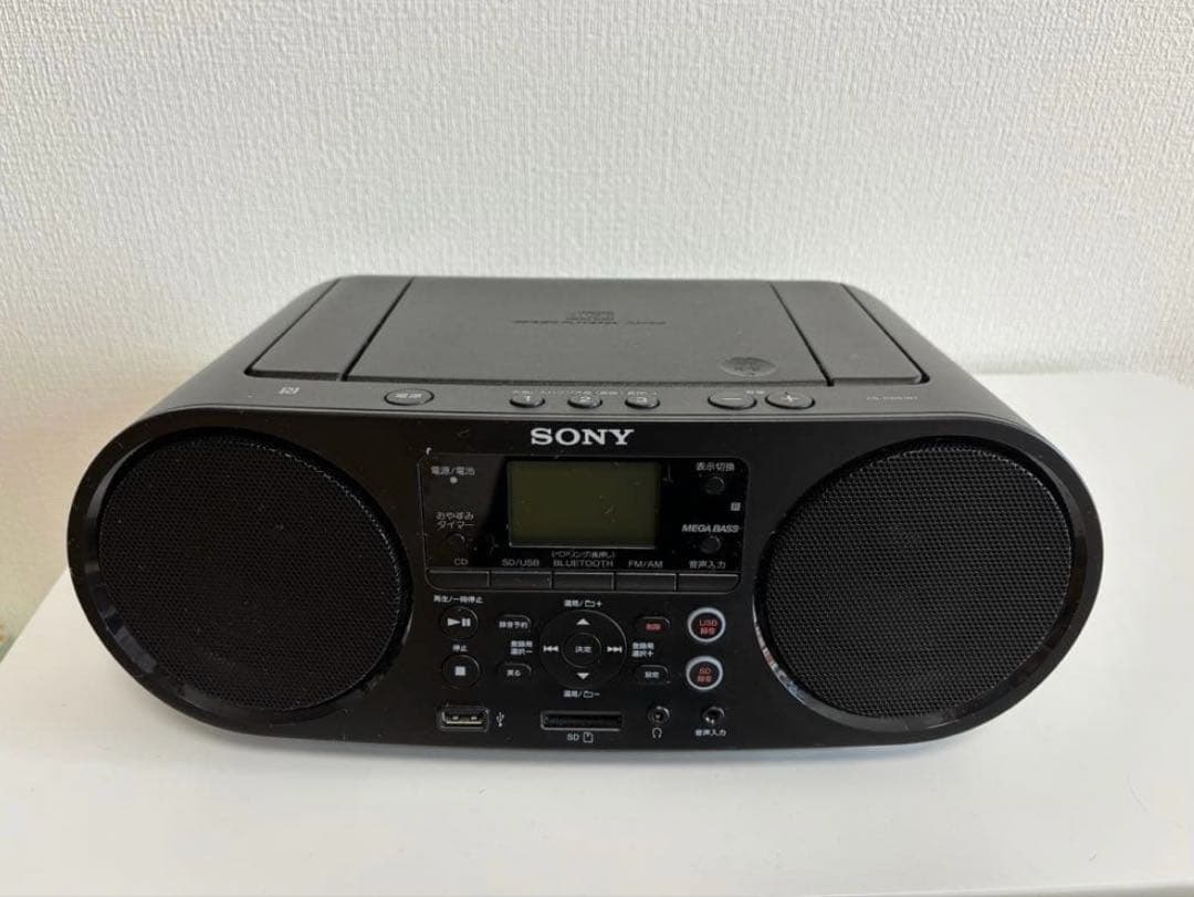 SONY ZS-RS81BT ブルートゥース　CD SD プレーヤー
