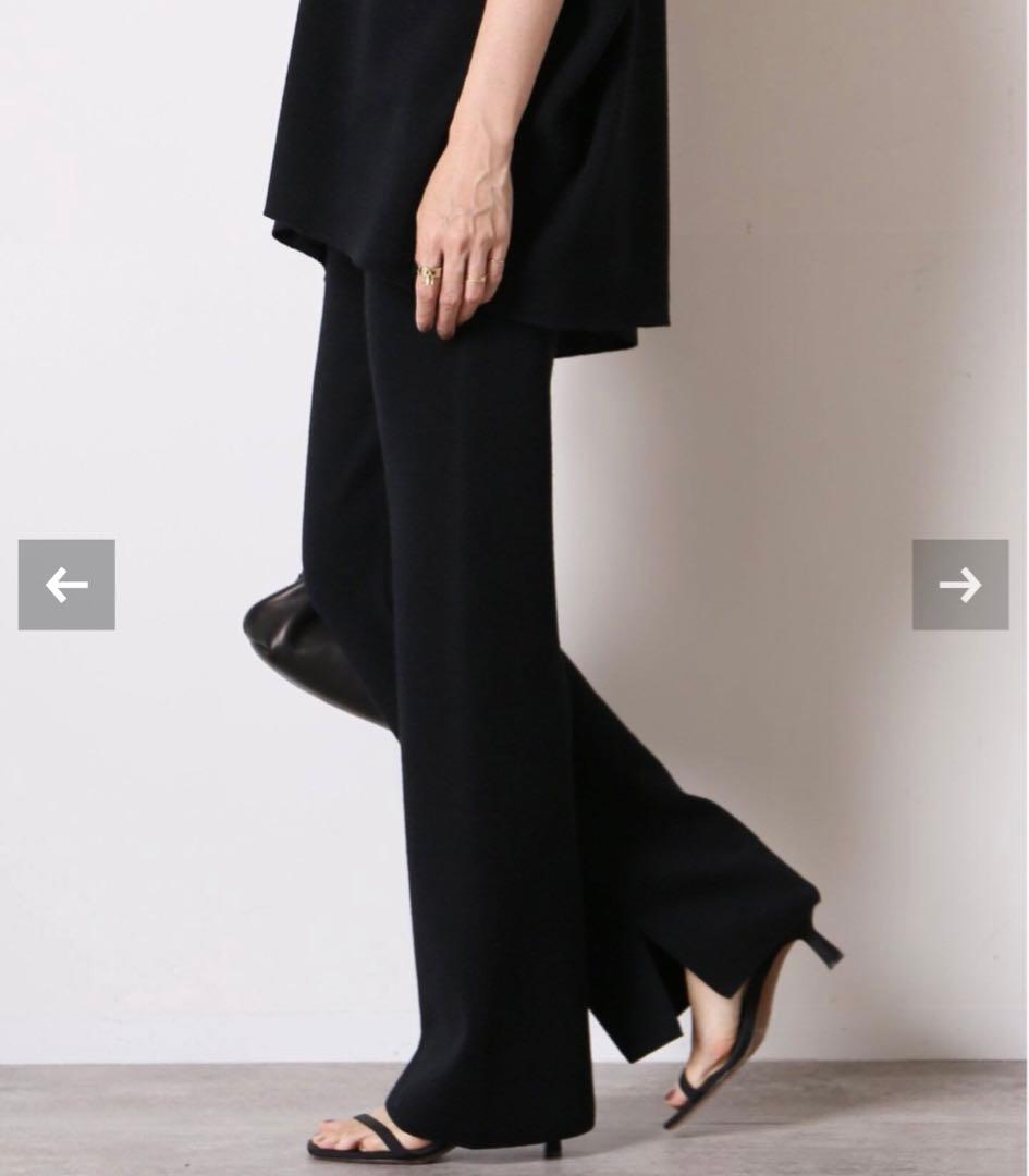 MUSE de Deuxieme Classe * スムースニットパンツ