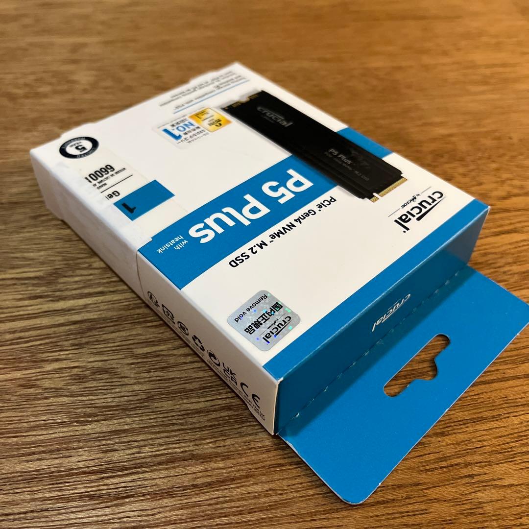 内蔵型SSD crucial P5 Plus 1TB M.2 SSD