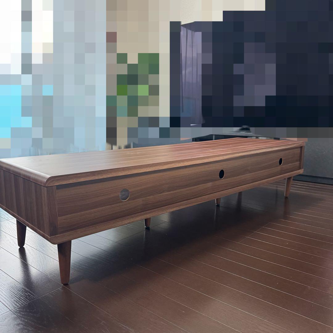 ノーチェ TVボード BF5900 テレビ台 ウォールナット 153cm