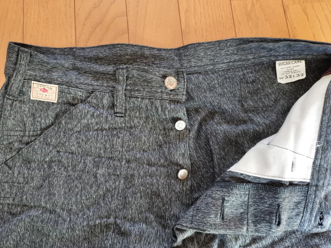シュガーケーン　エンジニアパンツ　SC 41825 W３２　状態良好