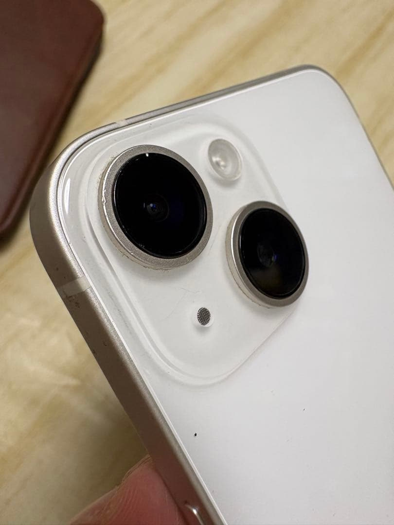 iPhone 14 128GB レザーケース付き