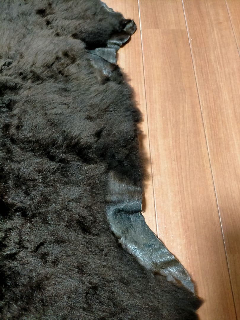 熊皮 敷物