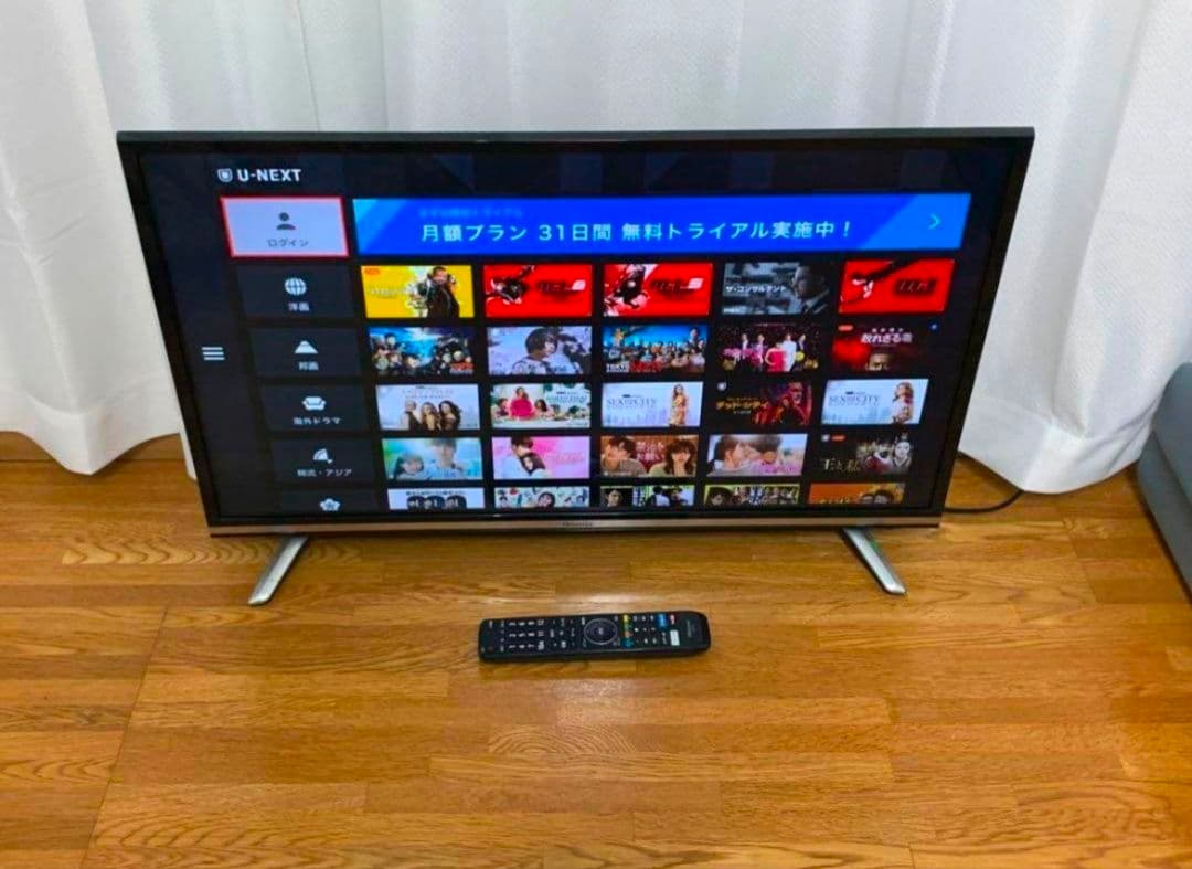 Hisense スマートテレビ 32型 裏番組録画 YouTube対応