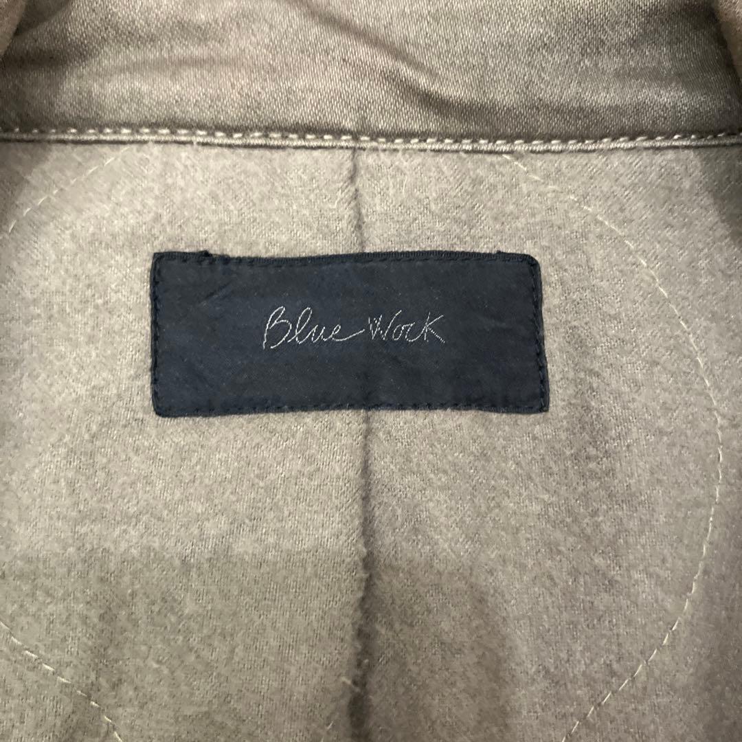 【Bluework】モーターサイクルコート　ダブルジップ　ミリタリー　ワーク