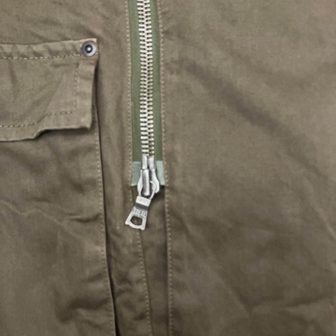 【Bluework】モーターサイクルコート　ダブルジップ　ミリタリー　ワーク