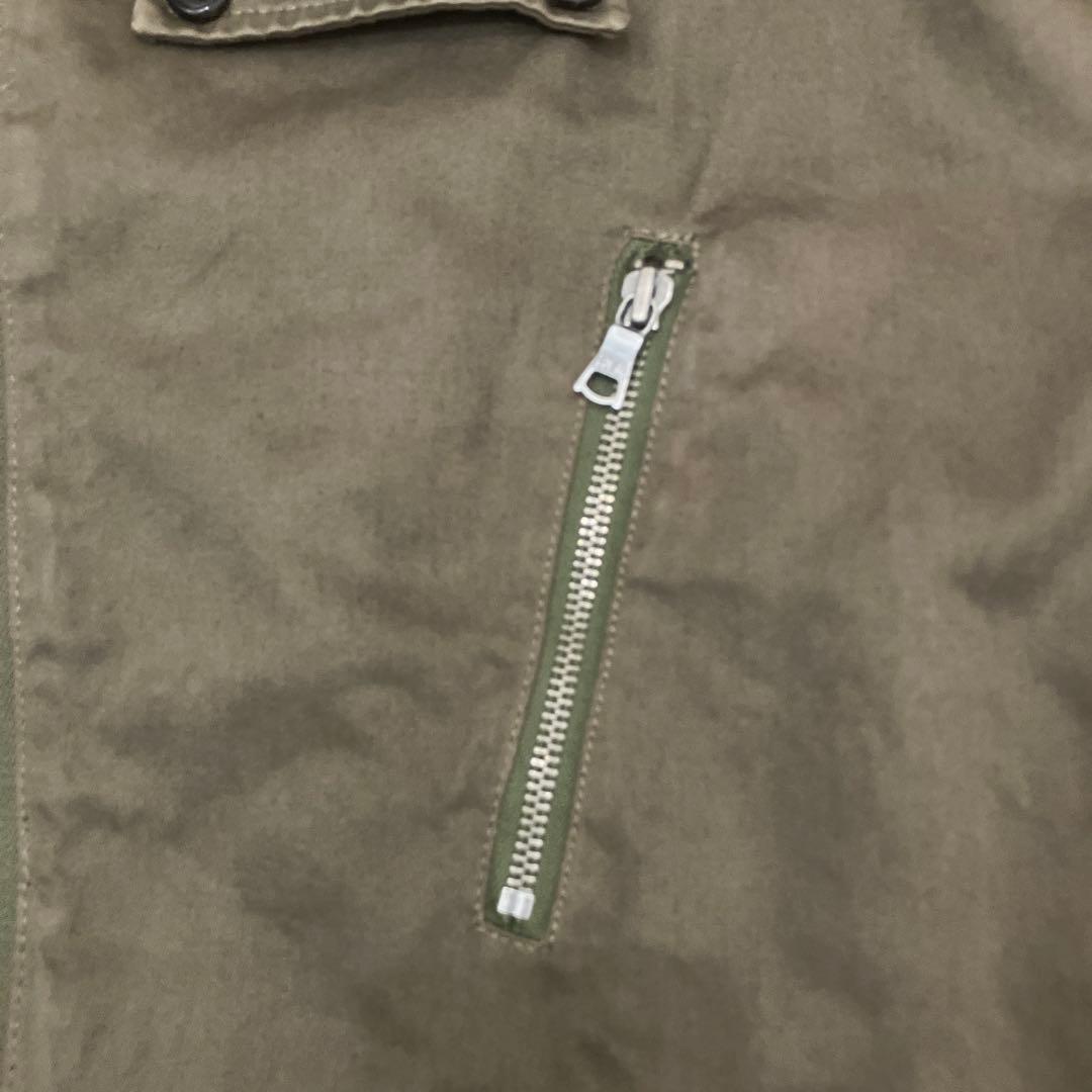 【Bluework】モーターサイクルコート　ダブルジップ　ミリタリー　ワーク