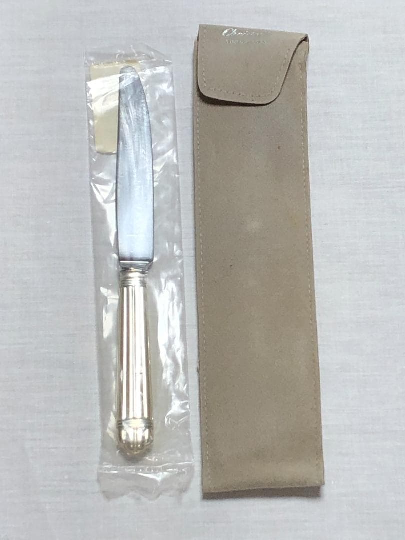 未使用未開封 クリストフル デザートナイフ アリア STERLING 925 ①