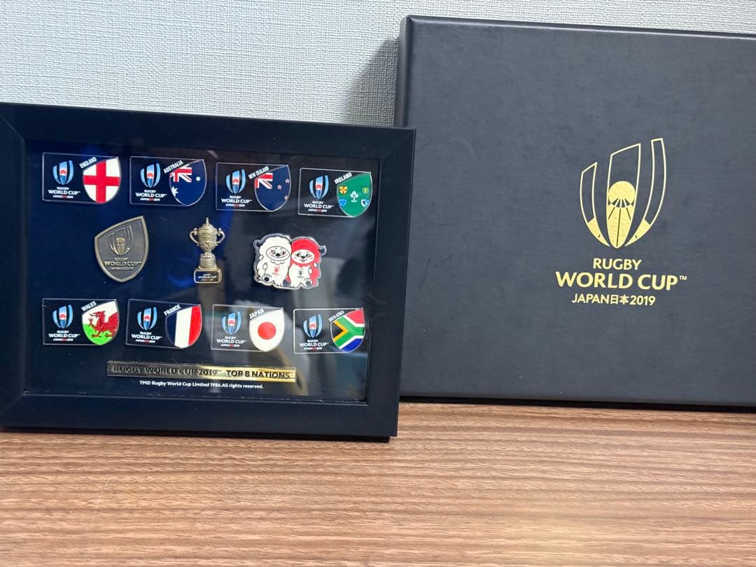 ラグビーワールドカップ2019 RWC2019 ピンバッジセット ベスト8
