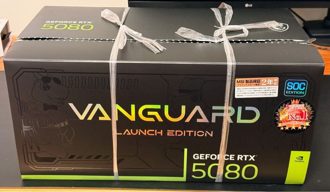 グラフィックボード・グラボ・ビデオカード MSI RTX 5080 Vanguard SOC Launch Edition