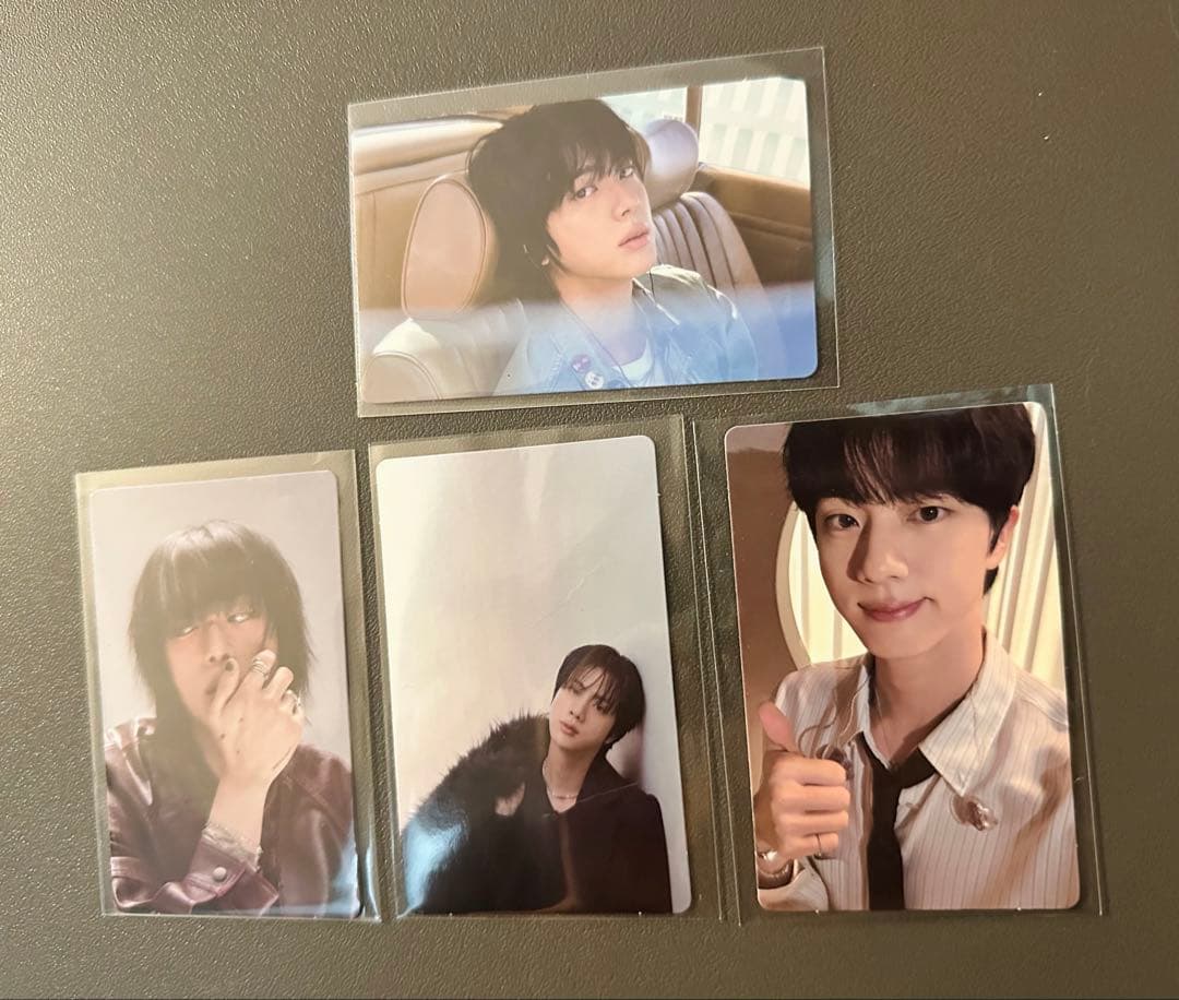 BTS JINジン トレカ echo weverse 韓国限定 ラキドロ 4枚