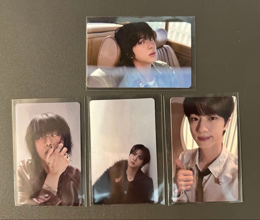 BTS JINジン トレカ echo weverse 韓国限定 ラキドロ 4枚