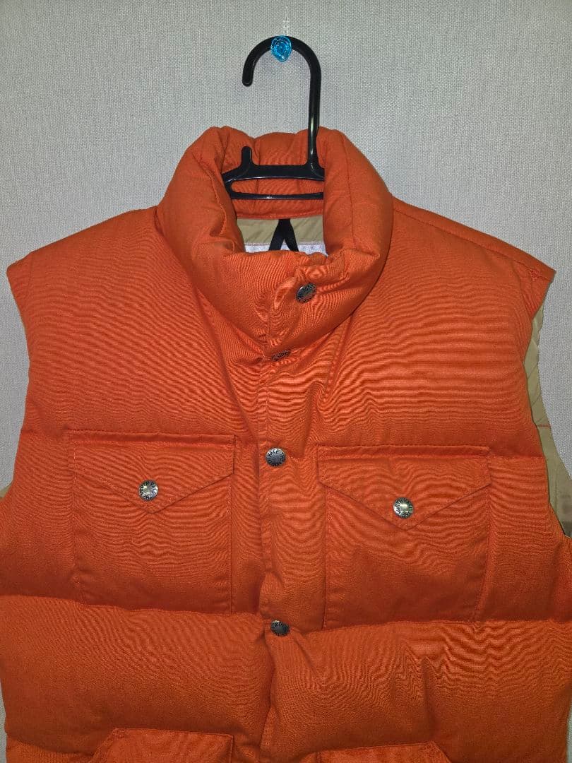 ★値下げ★80s 茶タグ★NORTH FACE ノースフェイス ダウンベスト