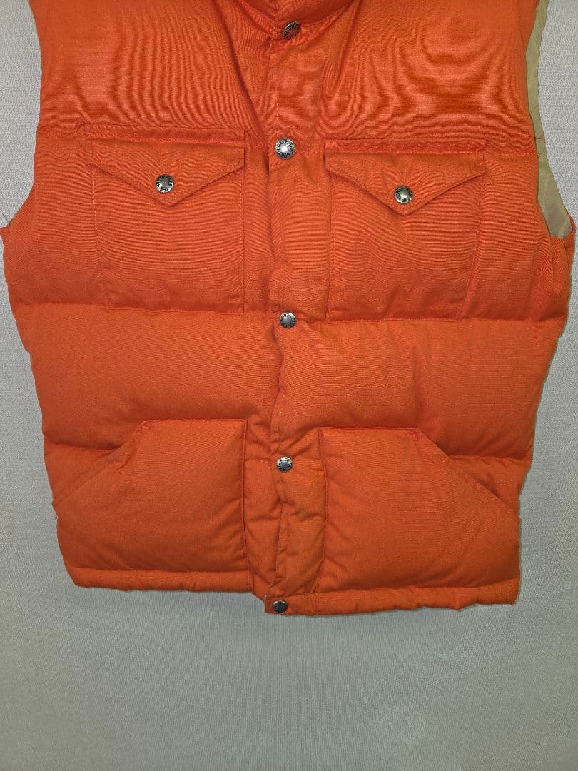 ★値下げ★80s 茶タグ★NORTH FACE ノースフェイス ダウンベスト