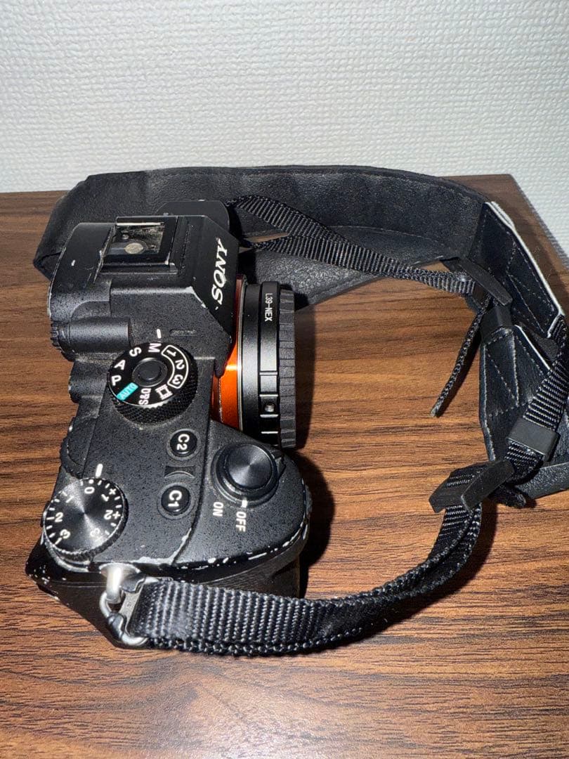 ［ジャンク品］SONY α7rⅲ バッテリー2個 チャージャー　フィルム調レンズ