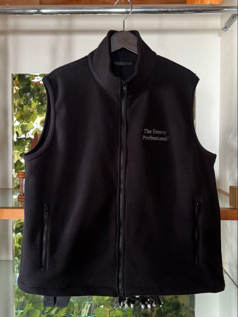 ENNOY PROFESSIONAL FLEECE VEST ※BLK/Sサイズ