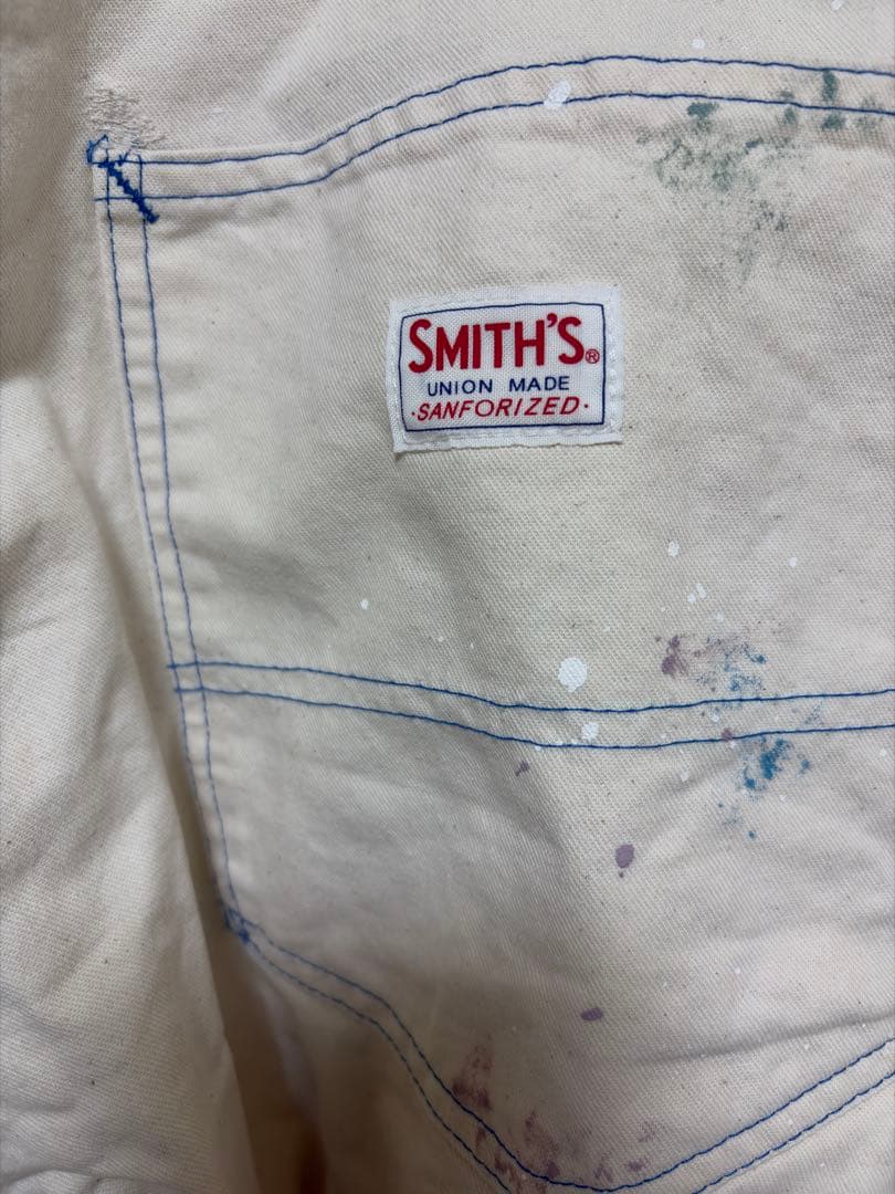 SMITH'S ペインターパンツ ナチュラル　サイズ:34 USA製
