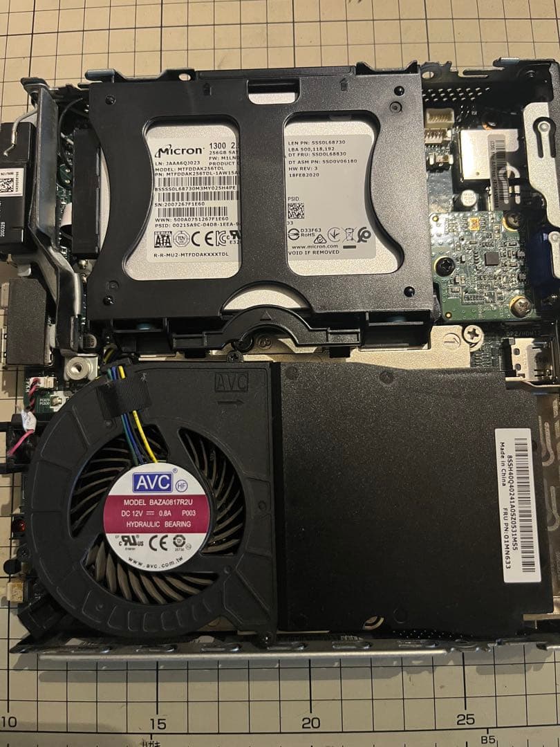 ミニPC ThinkCenter Tiny M720q 10T8 Core i5 9600