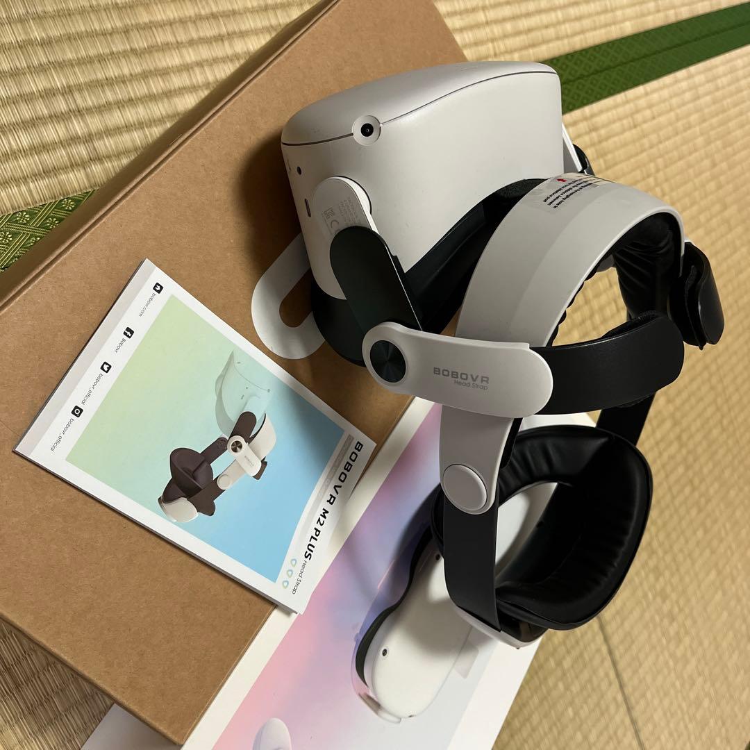  QUEST 2 64GBとBOBOVR M2 PLUS