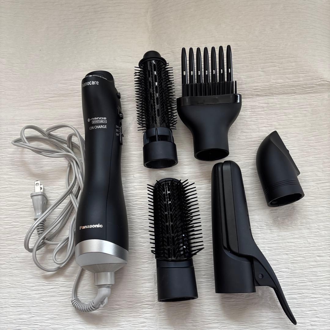 美品　Panasonic　くるくるドライヤーナノケア EH-KNOG-A