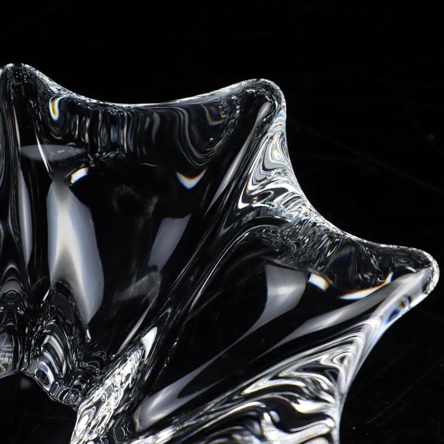 Y2437-6 バカラ キャディックス アッシュトレイ プレート 箱付き　PP