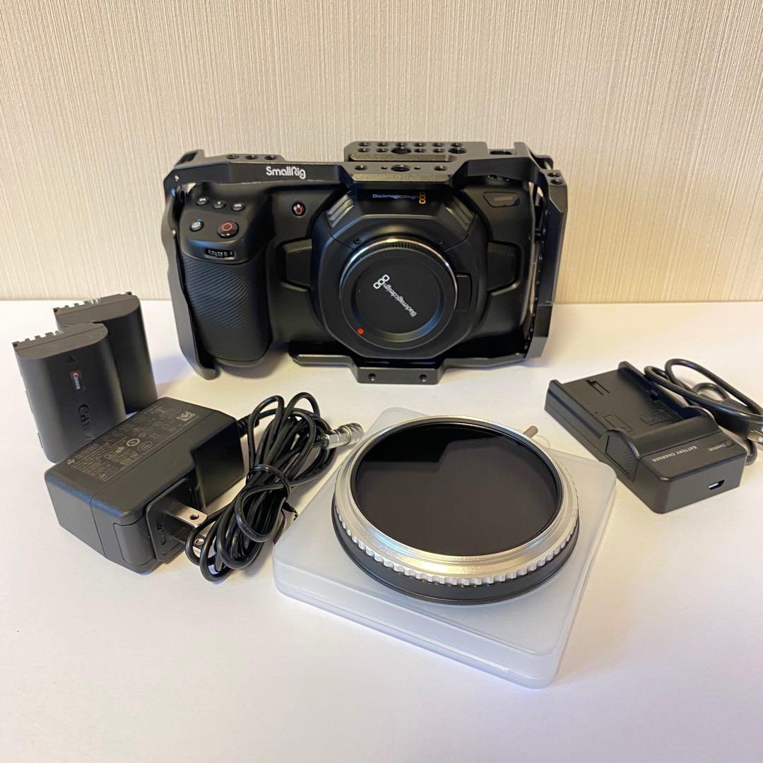 BMPCC4K 本体と付属品多数