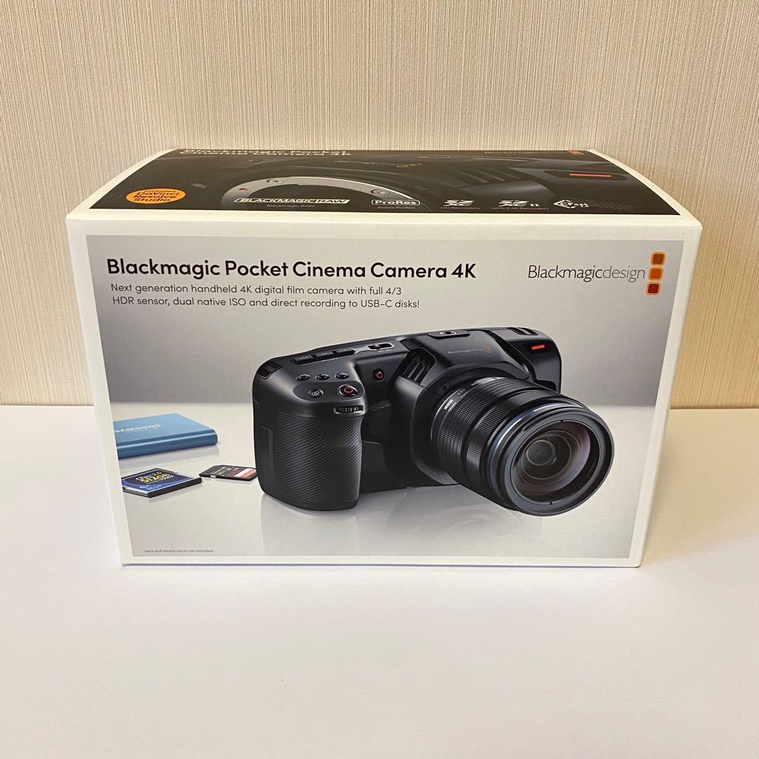 BMPCC4K 本体と付属品多数