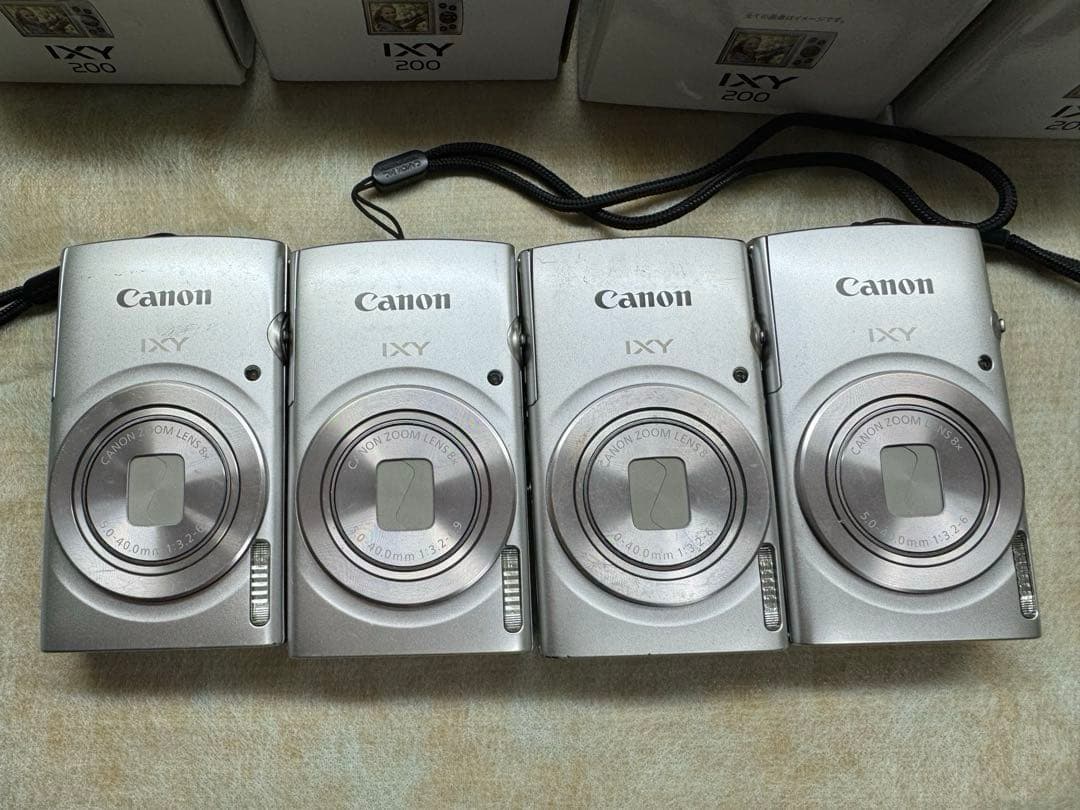 CANON IXY200 コンパクトデジカメ　4台セット
