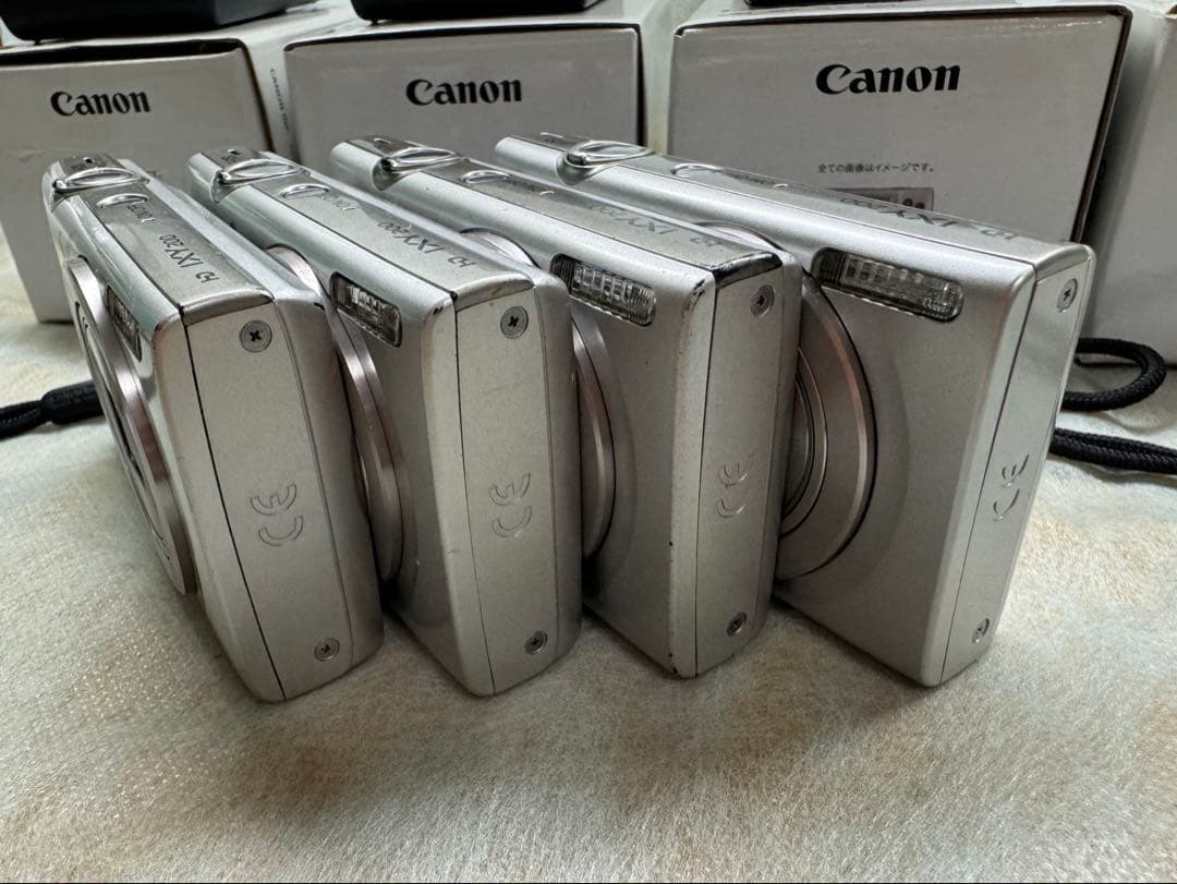 CANON IXY200 コンパクトデジカメ　4台セット