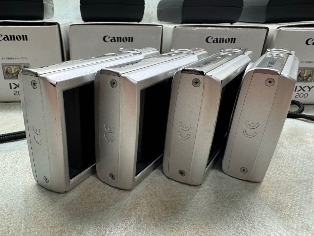 CANON IXY200 コンパクトデジカメ　4台セット