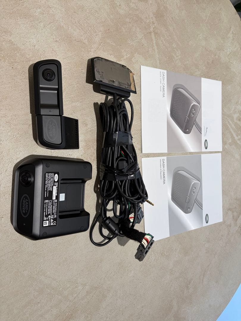 ランドローバー 前後ドライブレコーダー 純正 中古 美品