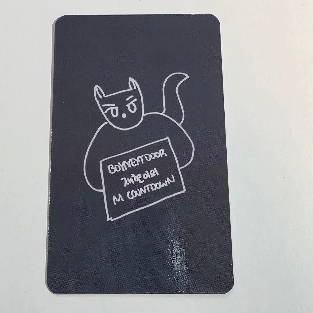 Boynextdoor ジェヒョン MC MCOUNTDOWN サノク トレカ